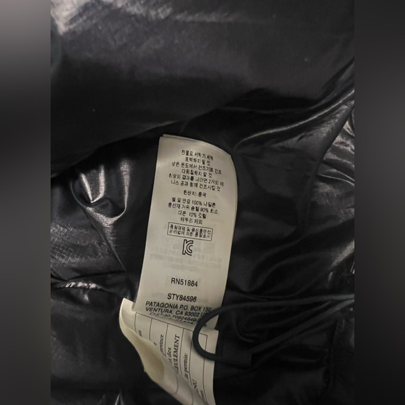 Patagonia Fitz Roy Jacket Women’s Medium Black - Picture 8 of 9